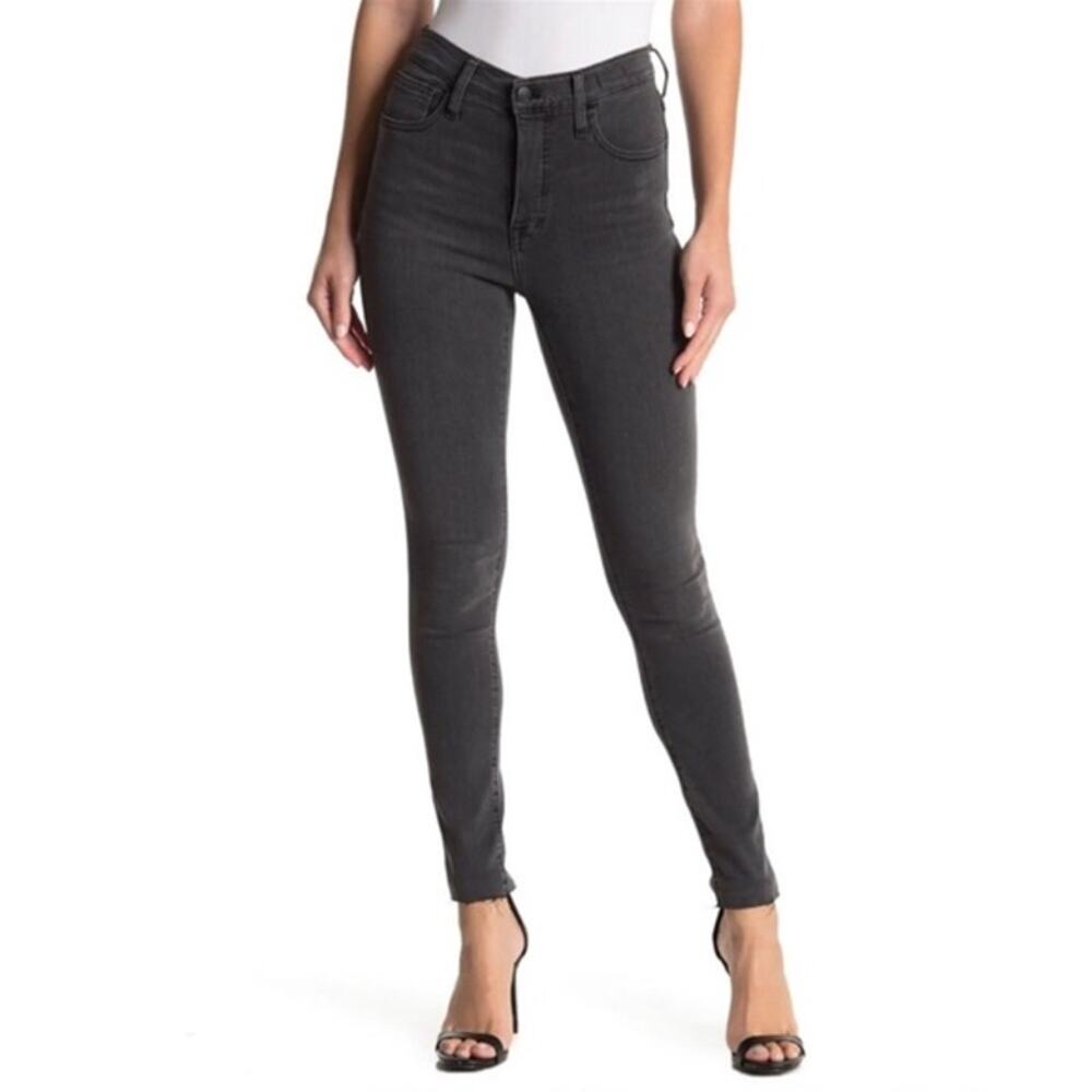 Madewell 10" High-Rise Raw Hem Skinny Style M3002 Size 27